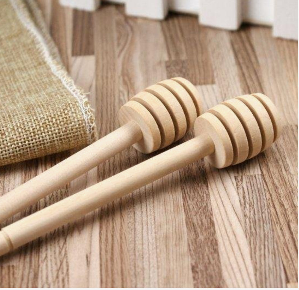 Honingstokje (hout) 15cm